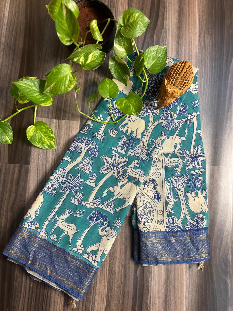 New Forest Motif Kalamkari